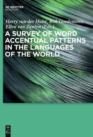 A Survey of Word Accentual Patterns in the Languages of the World - Harry van der Hulst; Rob Goedemans; Ellen van Zanten