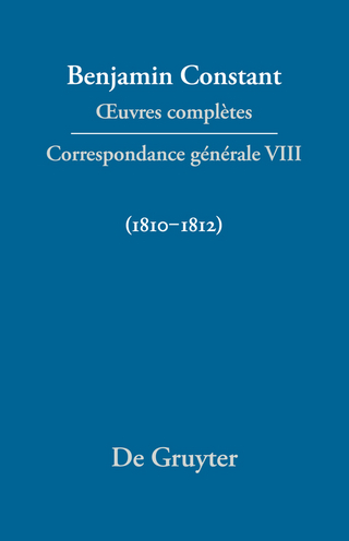 Correspondance générale 1810-1812 - Paul Delbouille; Kurt Kloocke
