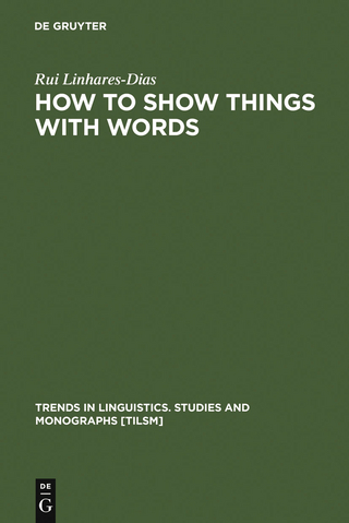 How to Show Things with Words - Rui Linhares-Dias