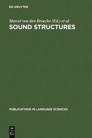 Sound Structures - Marcel von den Broecke; Vincent J. van Heuven; Wim Zonneveld