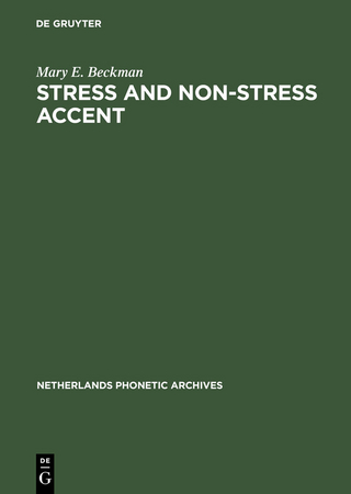 Stress and Non-Stress Accent - Mary E. Beckman