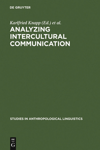 Analyzing Intercultural Communication - Karlfried Knapp; Werner Enninger; Annelie Knapp-Potthoff