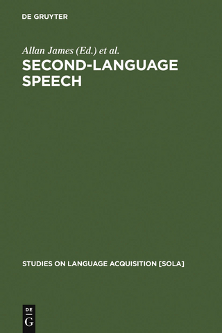 Second-Language Speech - Allan James; Jonathan Leather