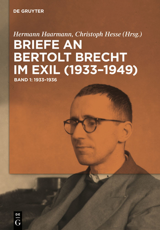 Briefe an Bertolt Brecht im Exil (1933-1949) - Hermann Haarmann; Christoph Hesse