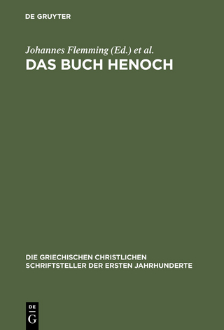 Das Buch Henoch - Johannes Flemming; Ludwig Radermacher