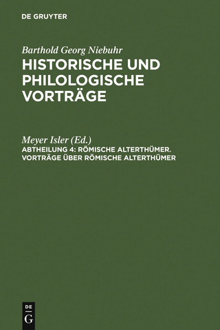 Vorträge über römische Alterthümer - Meyer Isler