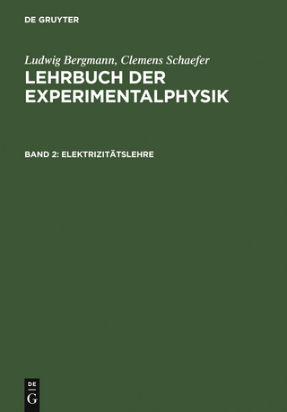Elektrizitätslehre - Ludwig Bergmann; Clemens Schaefer