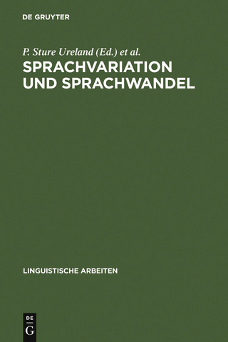 Sprachvariation und Sprachwandel - P. Sture Ureland