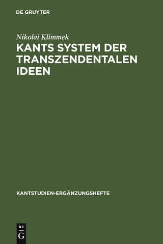 Kants System der transzendentalen Ideen - Nikolai Klimmek
