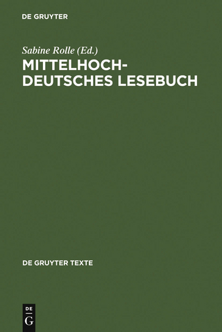 Mittelhochdeutsches Lesebuch - Sabine Rolle