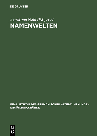 Namenwelten - Astrid van Nahl; Lennart Elmevik; Stefan Brink