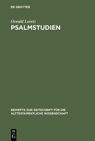 Psalmstudien - Oswald Loretz