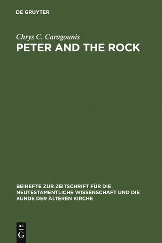 Peter and the Rock - Chrys C. Caragounis