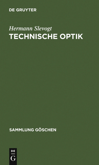 Technische Optik - Hermann Slevogt