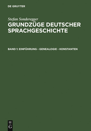 Einführung - Genealogie - Konstanten - Stefan Sonderegger