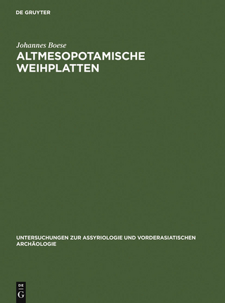 Altmesopotamische Weihplatten - Johannes Boese
