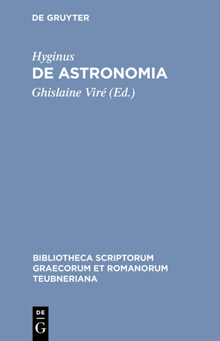 De astronomia - Hyginus; Ghislaine Viré