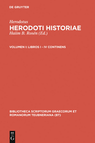 Libri I - IV - Herodotus; Haiim B. Rosén