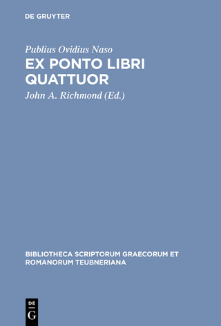 Ex Ponto libri quattuor - Publius Ovidius Naso; John A. Richmond