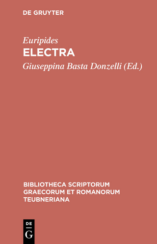 Electra - Euripides; Giuseppina Basta Donzelli
