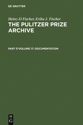 Complete Historical Handbook of the Pulitzer Prize System 1917-2000 - Heinz-D Fischer; Erika J. Fischer