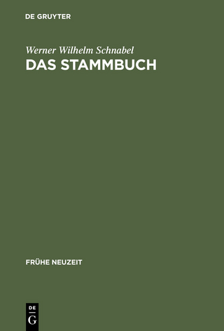 Das Stammbuch - Werner Wilhelm Schnabel