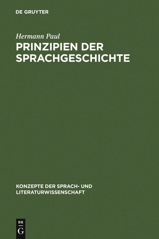 Prinzipien der Sprachgeschichte - Hermann Paul