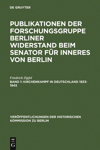 Kirchenkampf in Deutschland 1933-1945 - Friedrich Zipfel