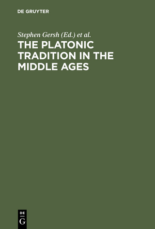 The Platonic Tradition in the Middle Ages - Stephen Gersh; Maarten J.F.M. Hoenen