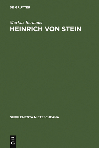 Heinrich von Stein - Markus Bernauer