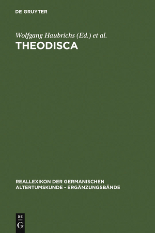 Theodisca - Wolfgang Haubrichs; Heinrich Beck