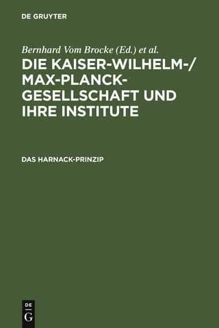 Das Harnack-Prinzip - Bernhard Vom Brocke