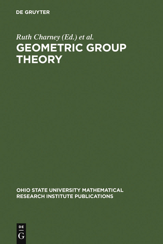 Geometric Group Theory - Ruth Charney; Michael Davis; Michael Shapiro