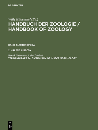 Dictionary of Insect Morphology - Henrik Steinmann; Lajos Zombori