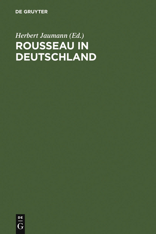 Rousseau in Deutschland - Herbert Jaumann