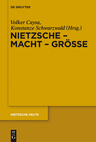 Nietzsche - Macht - Größe - Volker Caysa; Konstanze Schwarzwald