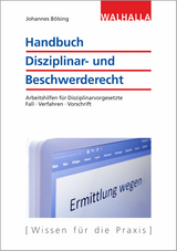 Handbuch Disziplinar- und Beschwerderecht - Johannes Bölsing