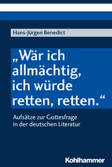 "Wär ich allmächtig, ich würde retten, retten." - Hans-Jürgen Benedict