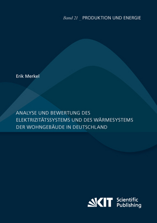 Analyse und Bewertung des Elektrizitätssystems und des Wärmesystems der Wohngebäude in Deutschland - Erik Merkel