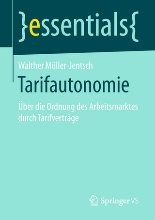 Tarifautonomie - Walther Müller-Jentsch