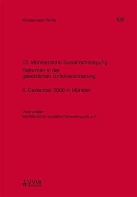 12. Münsterische Sozialrechtstagung - Heinz D Steinmeyer; Heinrich Dörner; Dirk Ehlers