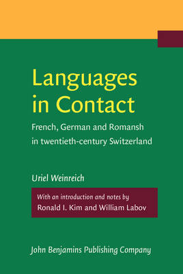 Languages in Contact - Weinreich Uriel Weinreich
