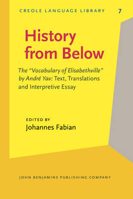 History from Below - Fabian Johannes Fabian