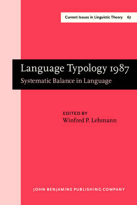 Language Typology 1987 - Lehmann Winfred P. Lehmann