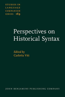 Perspectives on Historical Syntax - Viti Carlotta Viti