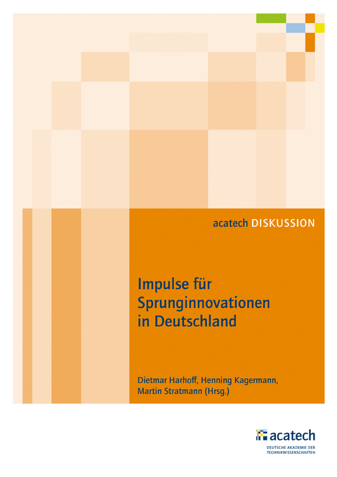 Impulse für Sprunginnovationen in Deutschland - 