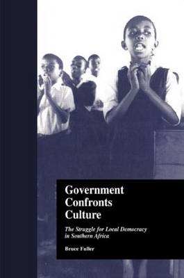 Government Confronts Culture -  Bruce Fuller