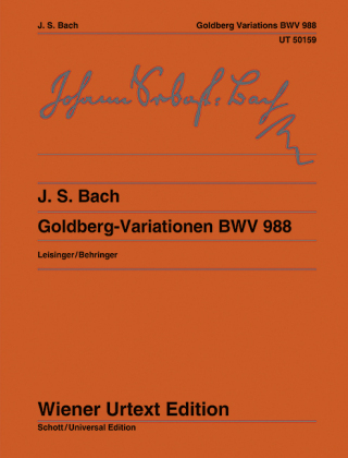 Goldberg-Variationen (KlavierÃ¼bung IV) - Johann Sebastian Bach; Christoph Wolff