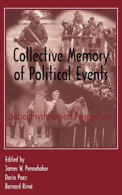 Collective Memory of Political Events - Dar!o Paez; Dario Paez; James W. Pennebaker; Bernard Rimâ??