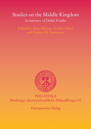 Studies on the Middle Kingdom - Hans-Werner Fischer-Elfert; Richard B. Parkinson